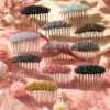 The colorful gauze hair comb is flexible, does not damage hair, is light and breathable, and is suitable for daily combing and styling Specification image